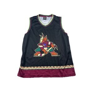 Arizona Coyotes Retro Alternate Tank Basketball Jersey Men's Medium Calhoun NHL
